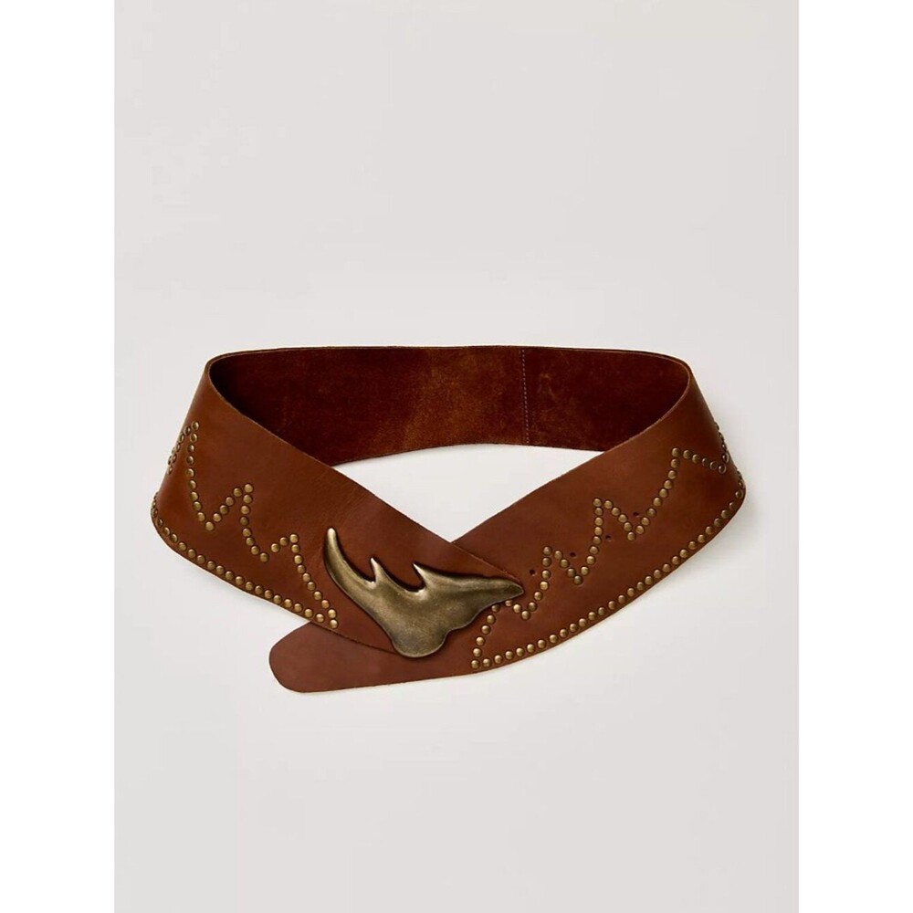 FREE PEOPLE Adorn Waist Belt In Brown (size XS/S) NWT